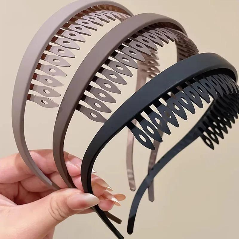 2026 New Toothed Hair Hoop for Women with High Headband Headband Hair Hoop Headpiece Hair Clips