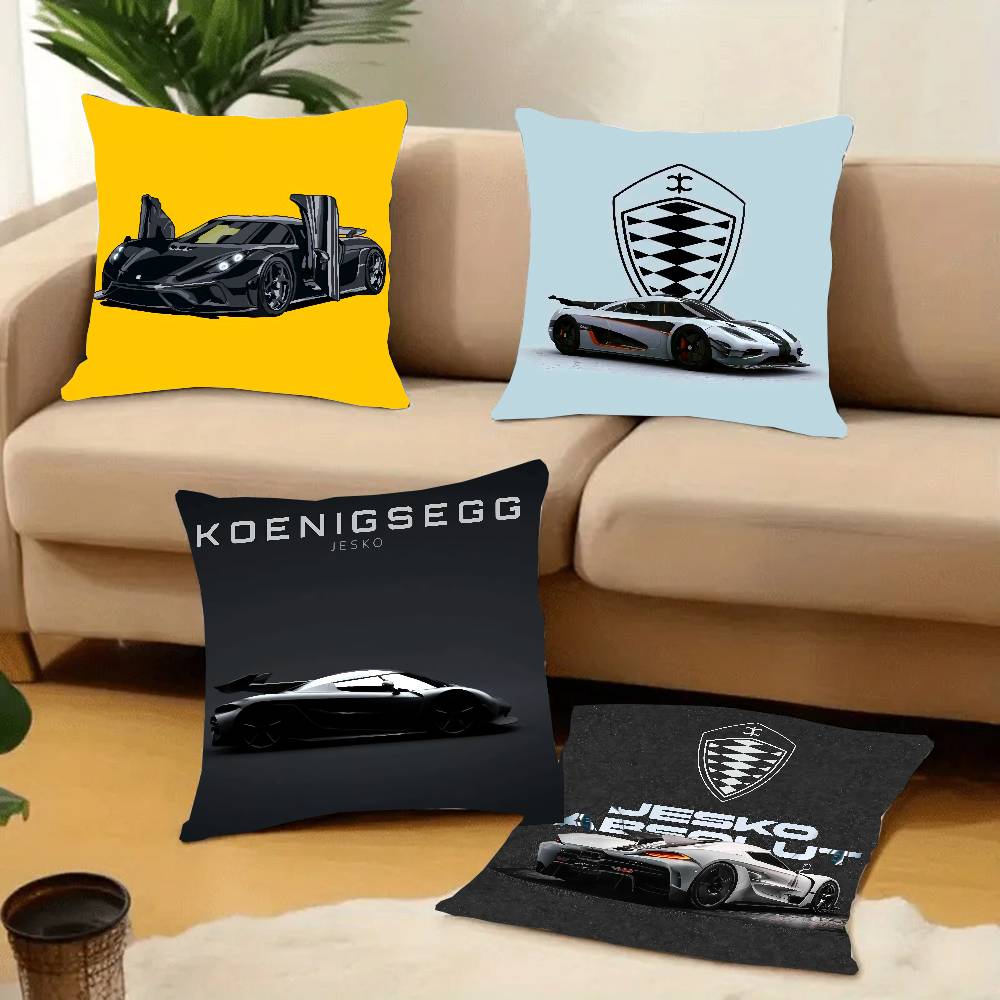 КРУТЫЕ Чехлы для подушек K-KOENIGSEGGS Домашний декор Плед для дивана кровати Декор комнаты в машине Идея для подарка
