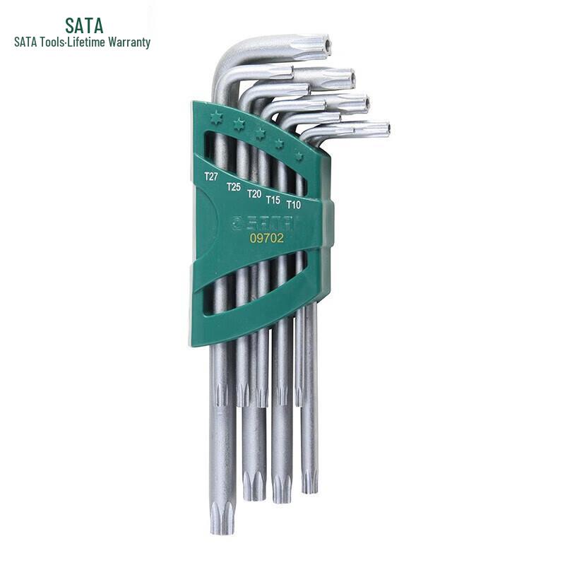 SATA Набор из 9 удлиненных полых Torx-ключей