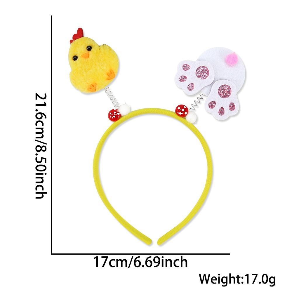 Cartoon Easter Hairband Cute Holiday Decorative Hair Accessories Easter Headband Easter Party