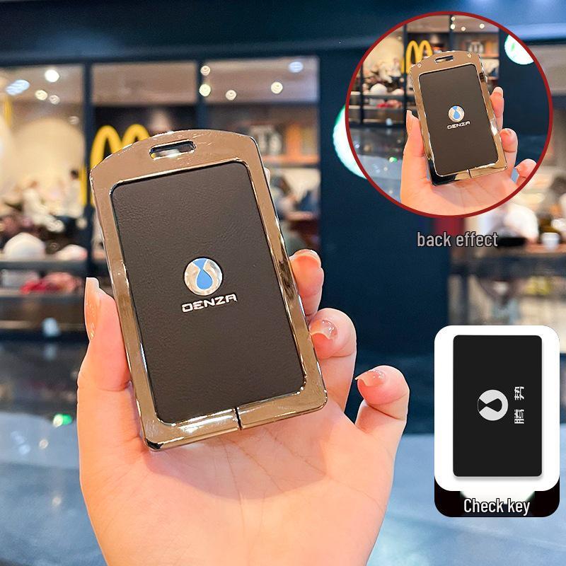 BYD D9 Key Case: NFC Card Holder, High-Grade Protective Shell for Remote, Unisex 