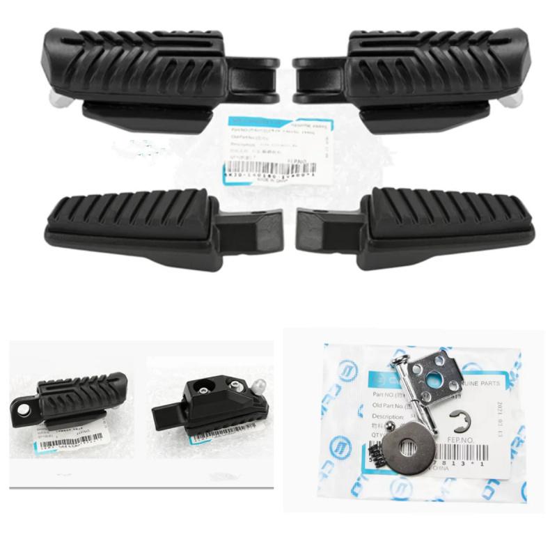 Motorcycle Front Rear Left Right Pedal Foot Rest Pegs Footrest Footpeg For CFMOTO 250-6 250SR MY22 CF250-6 CF250SR CF MOTO SR250