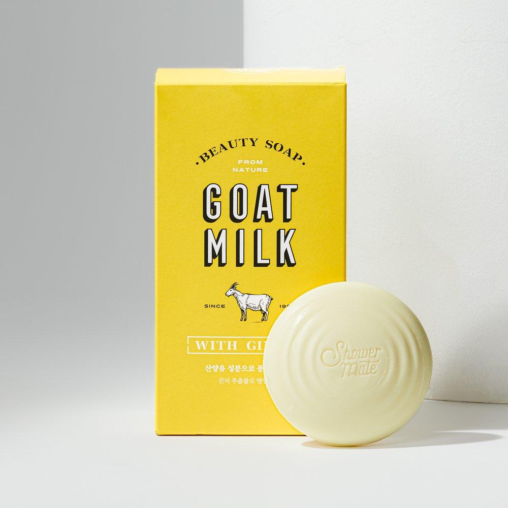 Shower Mate Козье молоко и имбирь мыло 90г x 4