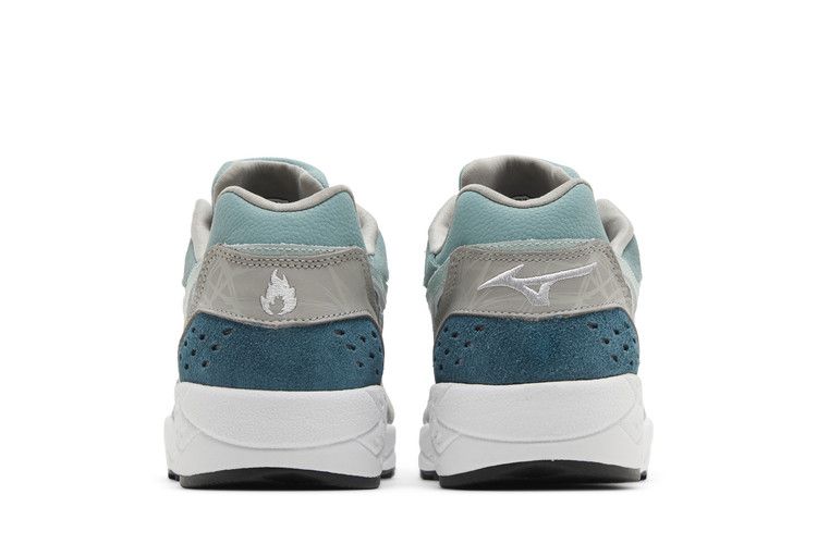 Мужские кроссовки Mizuno Contender Hanon Grampus Dolphin Серебристый/Тропер/Вечнозеленый