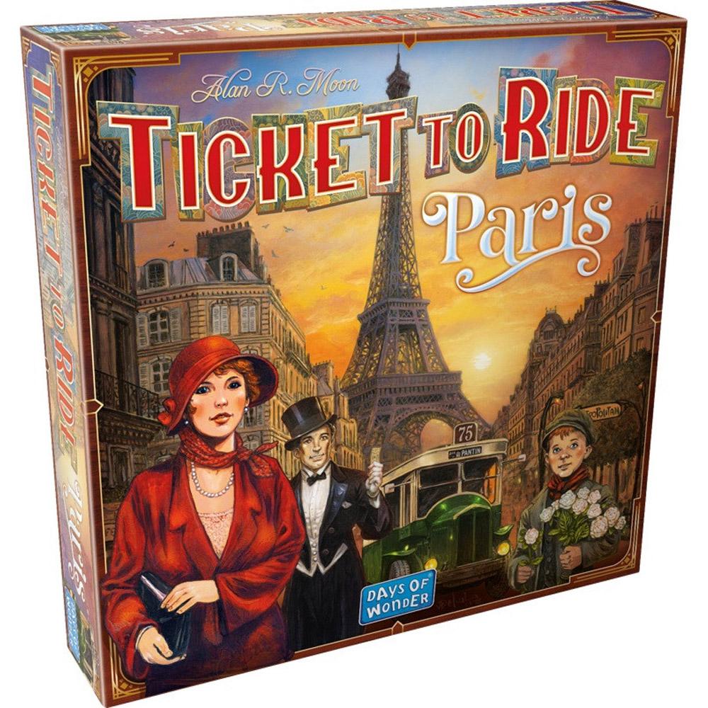 Стратегическая игра Ticket to Ride Paris