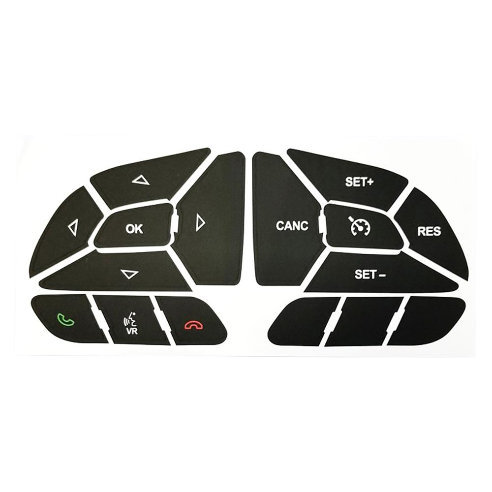 Наклейка-декаль для ремонта кнопок рулевого колеса для DODGE CHARGER 2016-2022