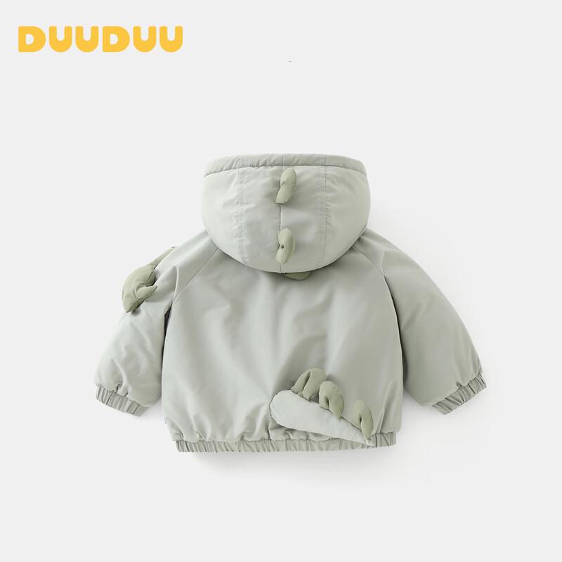 DUUDUU Детская зимняя утепленная куртка с капюшоном