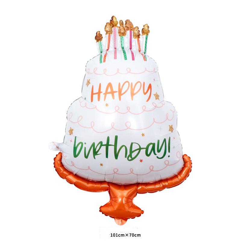 Трехслойный большой воздушный шар для торта, украшение из воздушного шара для празднования дня рождения «ДА, ЭТО ВАШ ДЕНЬ РОЖДЕНИЯ», товары для детского дня рождения