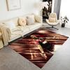 Football Player Action Area Rug Design for Dining Room Balcony Decorate room Study room Antislip Carpet Anime Office Decor