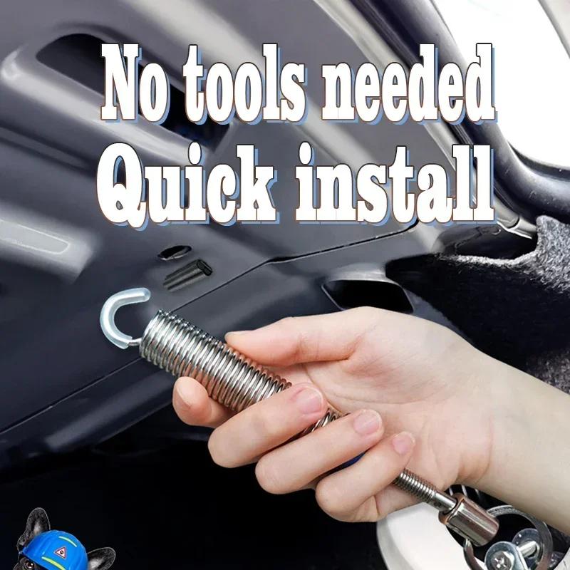 Automatic Adjustable Car Trunk Lift Support Spring Boot Lid Lifter Kit with Spring for SUV Sedan Hatchback Easy Installation