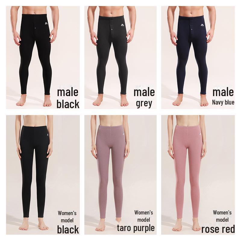 Увлажняющие бархатные леггинсы из шерсти и шелка с высокой талией для мужчин и женщин