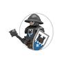 4 Styles Medieval Heraldry Heavy Armor Knight Brick Figures  ABS Collectible Ornaments for Teen Adult Military Hobby Enthusiasts