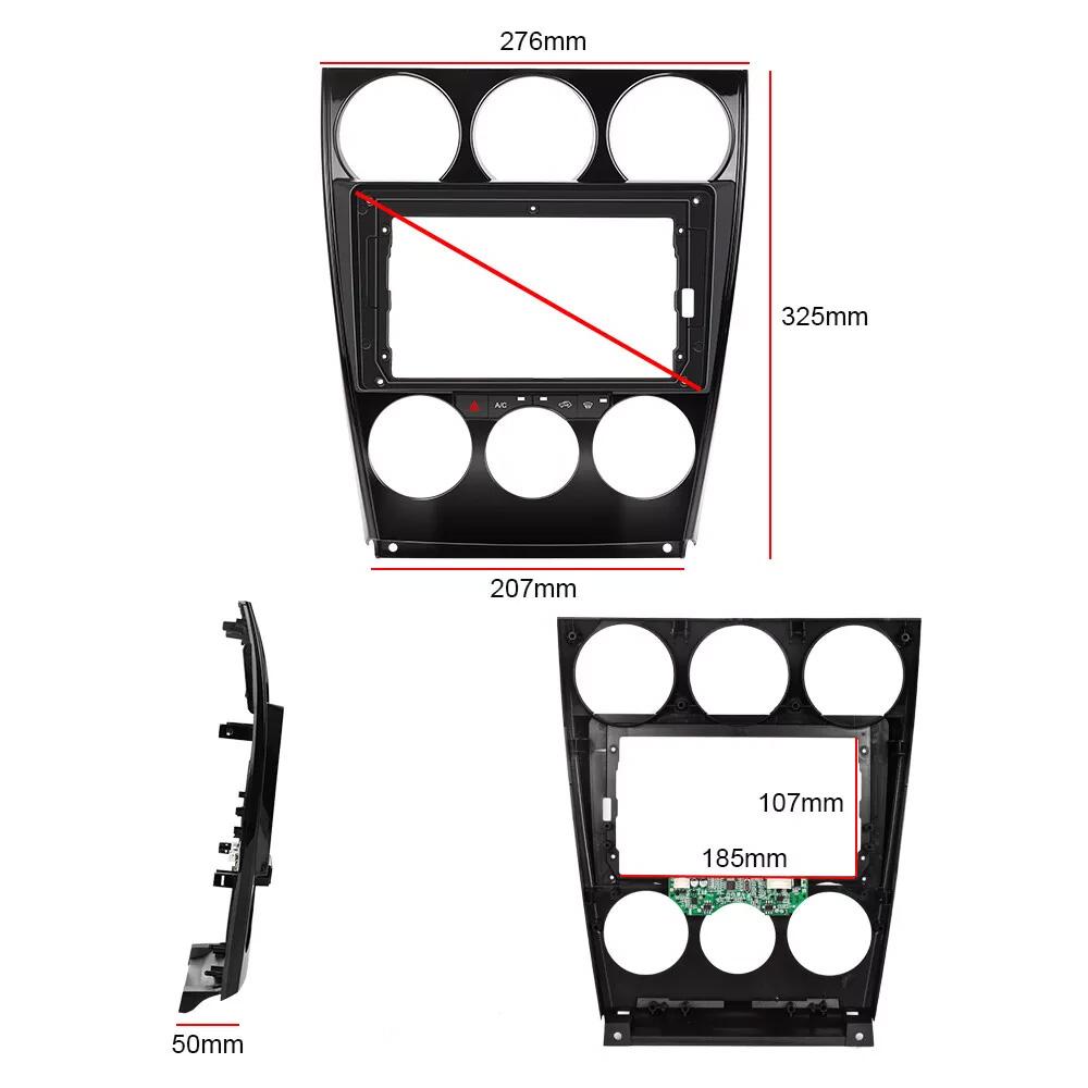 Car Radio Android 13 For Mazda 6 2002 2003 2004 2005 2006 2007 2008 Multimedia Video Player Navigation GPS WIFI Wireless Carplay