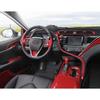 Cover Trim Power Seat Control Button Red For Toyota Camry 2018- Carbon Fiber