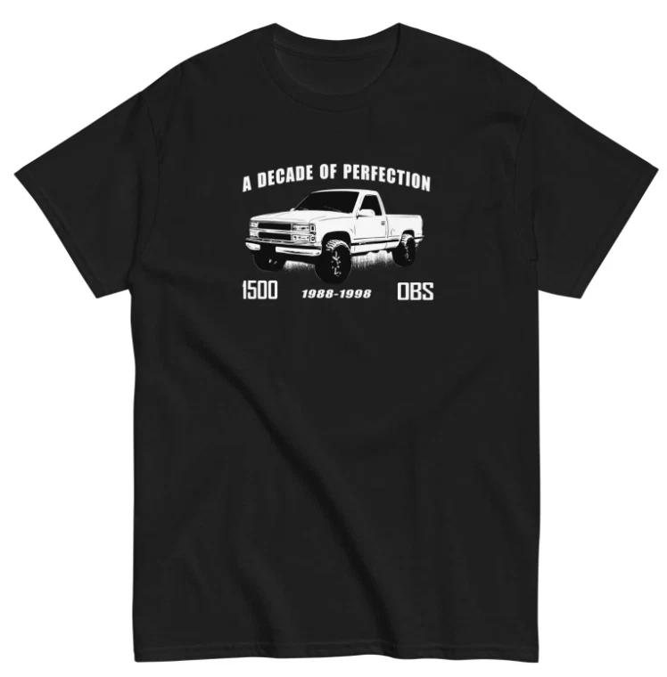 Мужская футболка OBS Chevy Грузовик GMT400 K1500 Футболка С Silverado Футболка