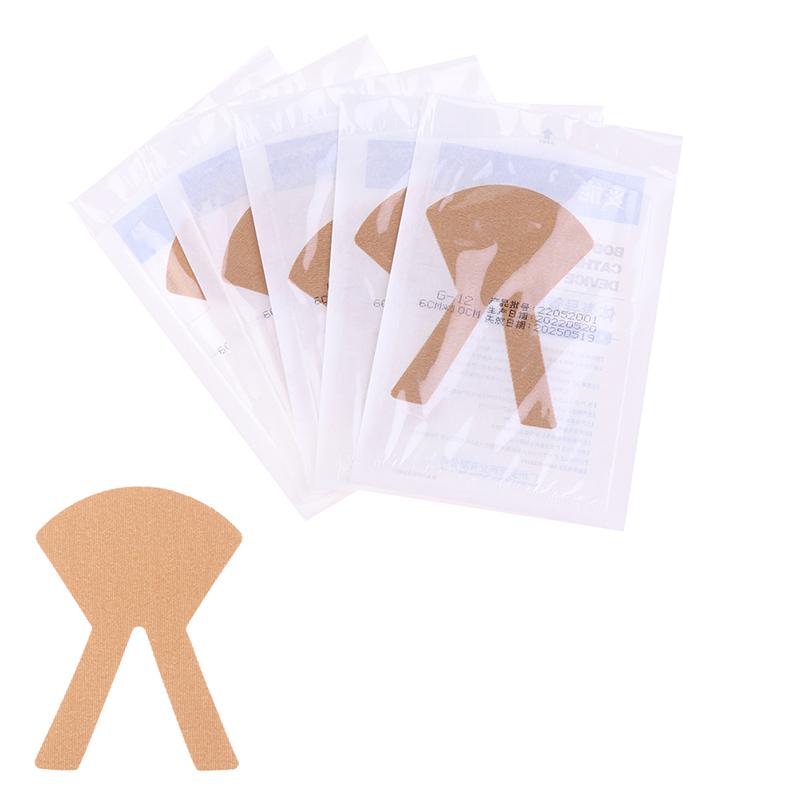 5 шт. Практичная назальная питательная трубка Клейкая лента Наклейка Фиксатор Переносица Фиксация катетера