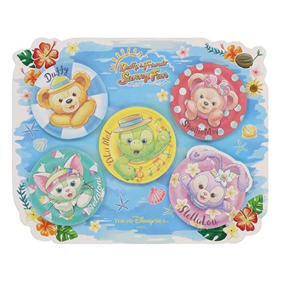 Duffy Friends Memo Duffy Friends Sunny Fun 2021 Disney Merchandise Souvenir DisneySea & Set, & [Tokyo Exclusive]