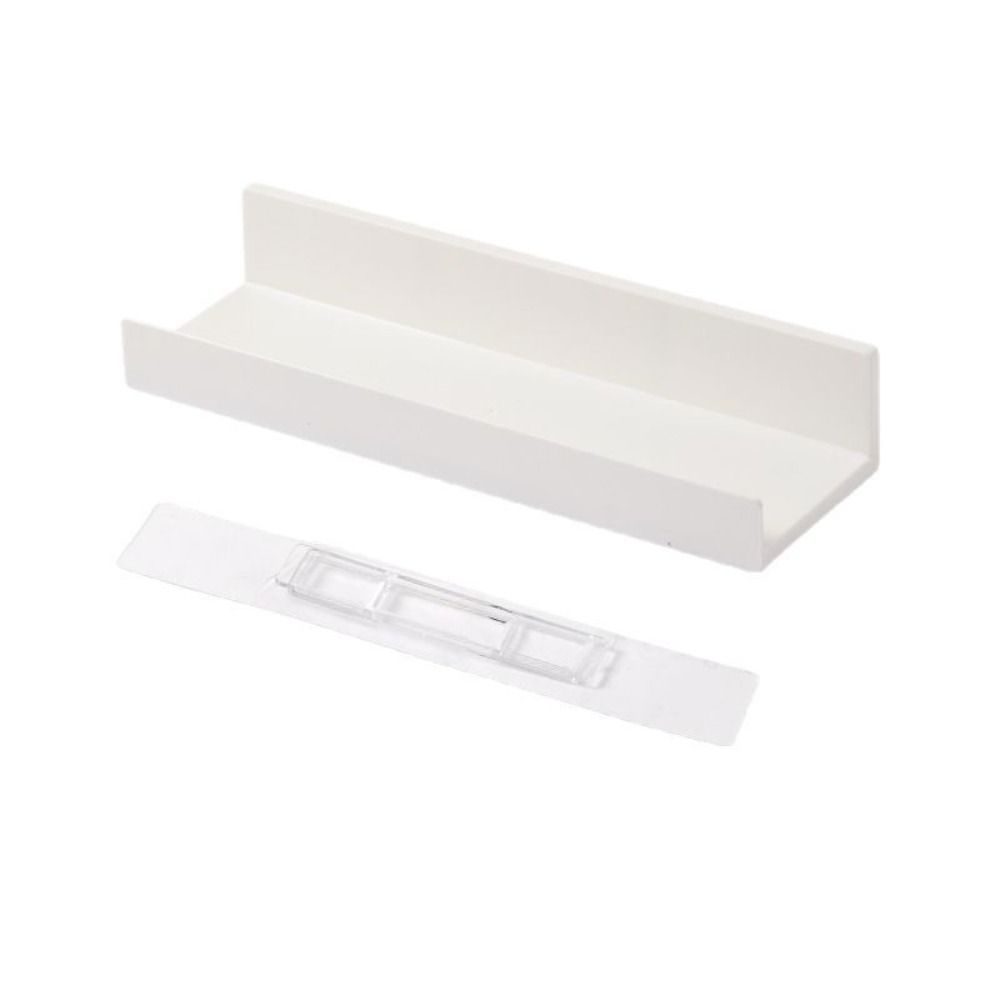 Настенная полка для хранения без сверления, держатель для шампуня, устойчивая полка для ванной комнаты, кухня