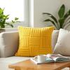 Мягкие Наволочки для Декоративных Подушек Вязание Мех Однотонный Чехол для Подушки Дивана Подушка для Талии Наволочка Защитный Чехол для Подушки Офисный Диван