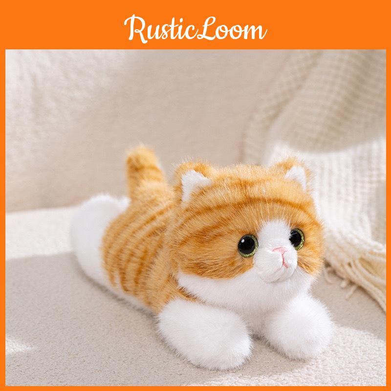 Плюшевая игрушка Кот Слон Мультяшное животное Милая кукла Украшение комнаты Детский праздничный подарок