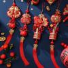 Get Rich Spring Festival Pendants Red Chinese Lucky Pendant  Party Decorations