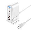 Многопортовый USB-зарядник на нитриде галлия PD140W: Настольное зарядное устройство 600 Вт с быстрой зарядкой 140 Вт для мобильных телефонов
