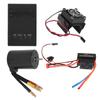 3650 3600KV Brushless Motor 60A ESC Programming Card Heat Sink Combo Set for 18 110 RC Car