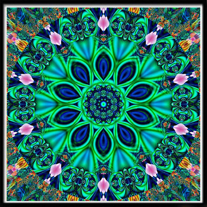 5D алмазная живопись полный алмаз животных круглый алмаз мозаика узор Мандала цветок Diy вышивка крестиком украшение дома ручная работа