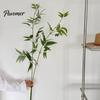 Atmosphere Enhancing Floral Decor Bamboo Tree Branches, Long Stems Faux Greenery, Artificial Plants, Leaves Elegant Zen Style Soft Decoration
