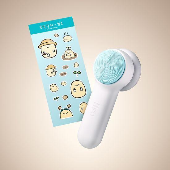 ilso Grain Potato Cleansing Pack Foam 150ml (+Facial Cleansing Brush + Potato Sticker) (Busil Potato Collaboration)