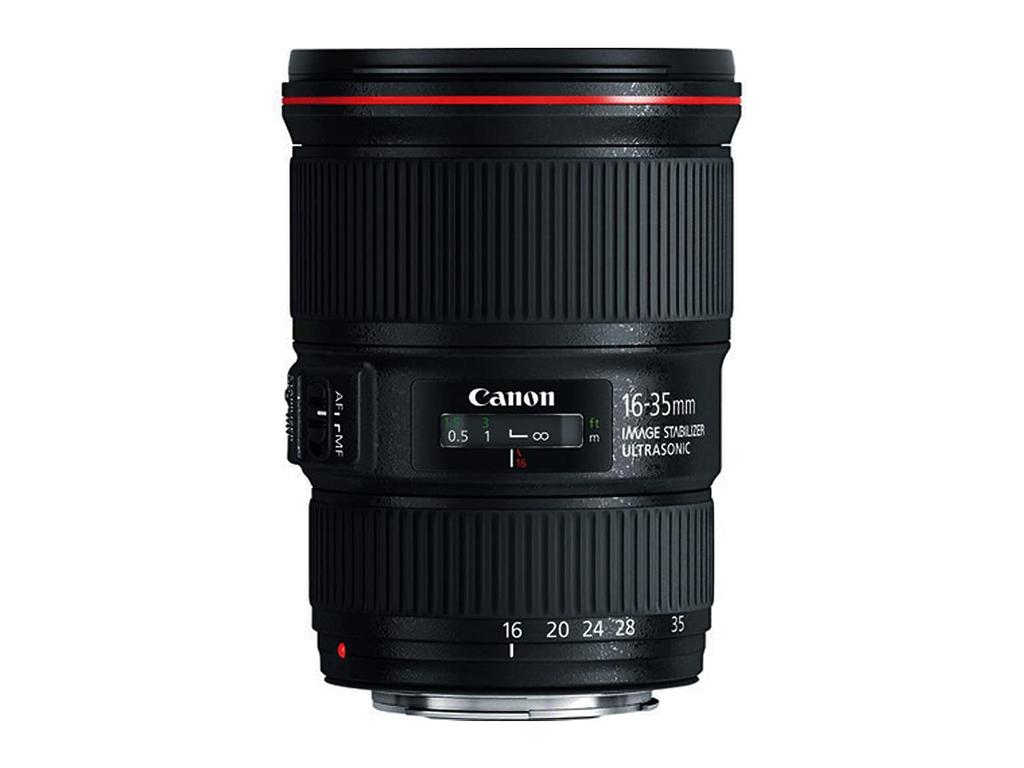 Canon Wide Angle Zoom Lens F4L IS USM Full Size Compatible EF16-35mm EF16-3540LIS
