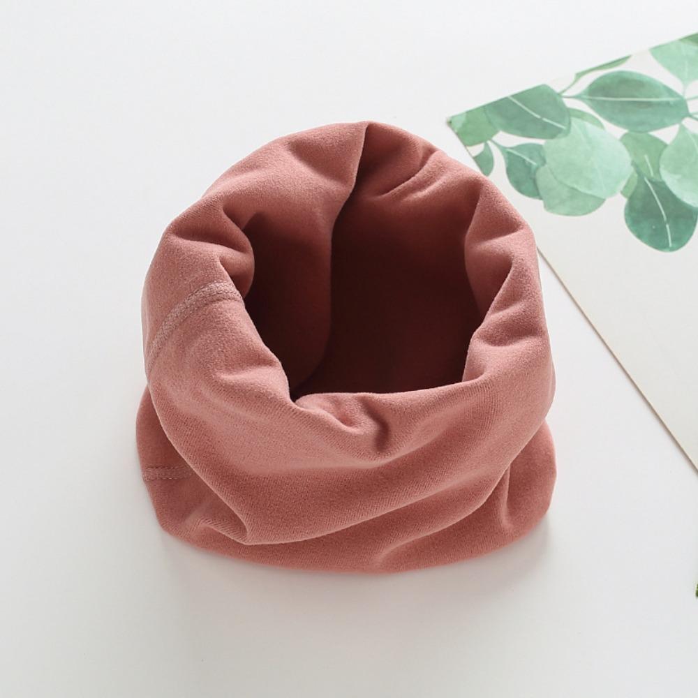 Ветрозащитный термоутеплитель для шеи, утолщенный шарф для мальчиков и девочек, детские зимние шарфы для мальчиков и девочек