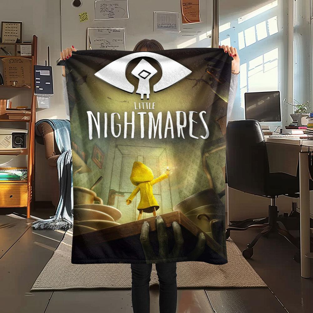 LN Dark Journey Blanket, High quality Comfortable for All Seasons, Home Decor, Warmth and Comfort