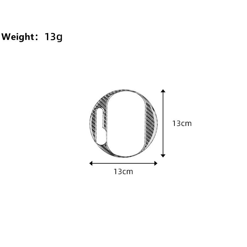 Накладка на панель передач из настоящего углеродного волокна для Volkswagen VW Beetle 2012-наклейка на панель переключения автомобиля, внутренняя отделка