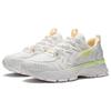 Li Ning Lingfeng Модные Амортизирующие Упругие Низкие Беговые Кроссовки Мужские Шампанское Белый ARLS001-1