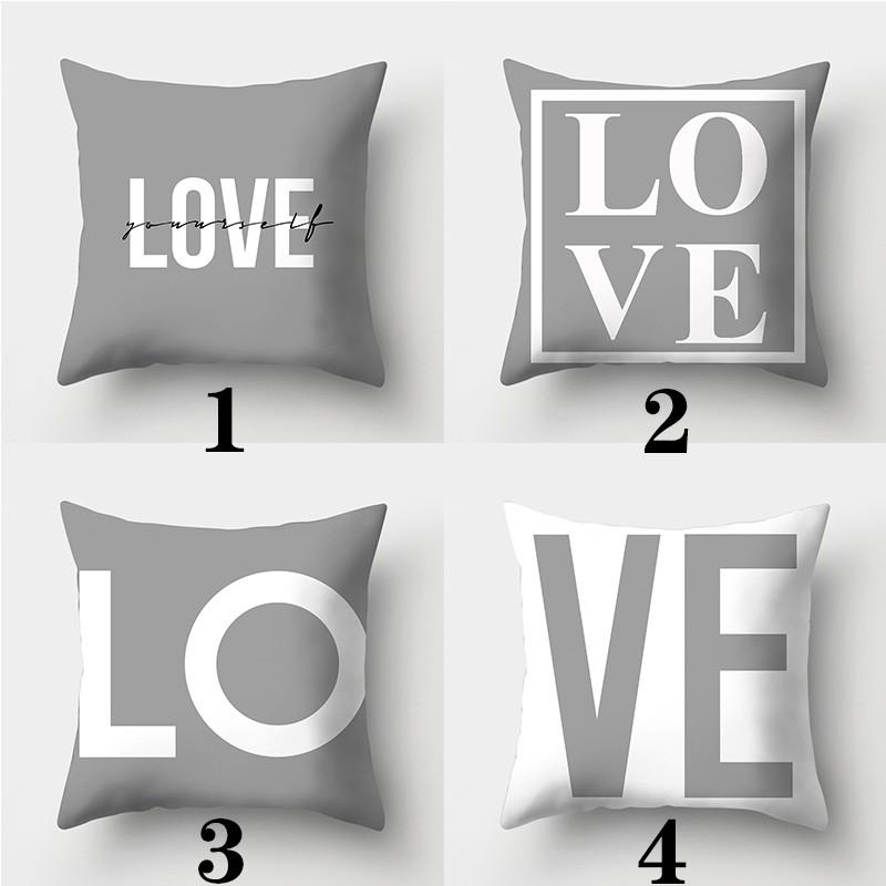 45смX45см Серая наволочка для дивана в полоску, клетчатая наволочка для подушки