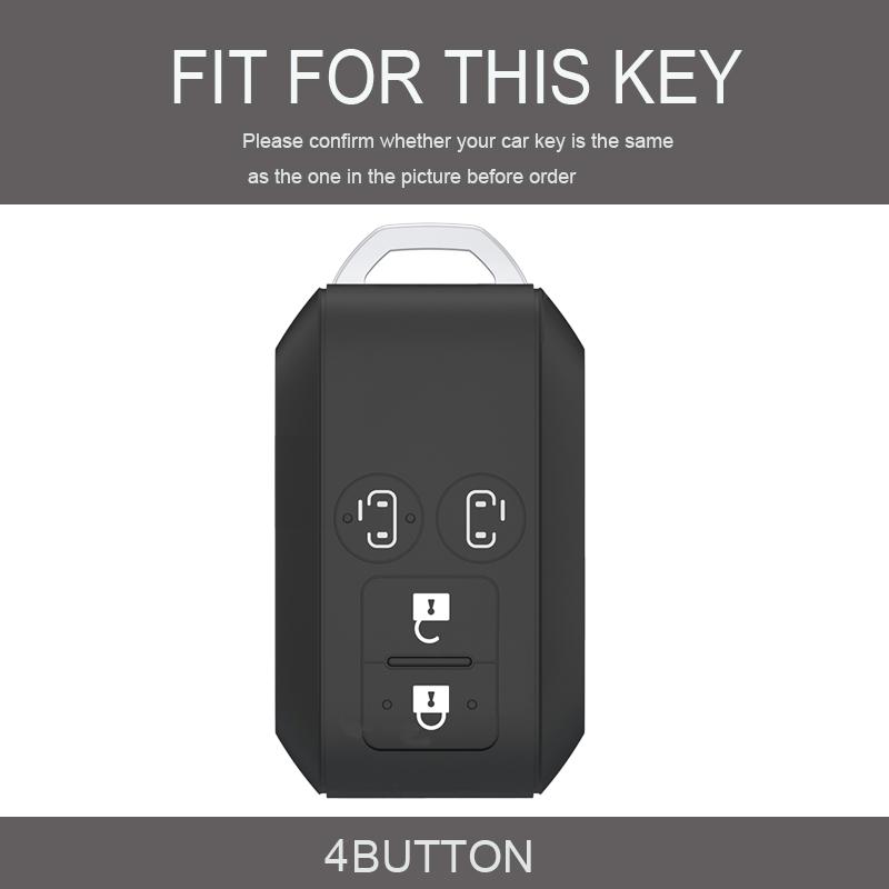 4 кнопки Автомобильный корпус-брелок Держатель для Suzuki Swift Ignis Ertiga Wagon R Monopoly Автомобильный чехол для пульта ключа Чехол Аксессуары для брелока