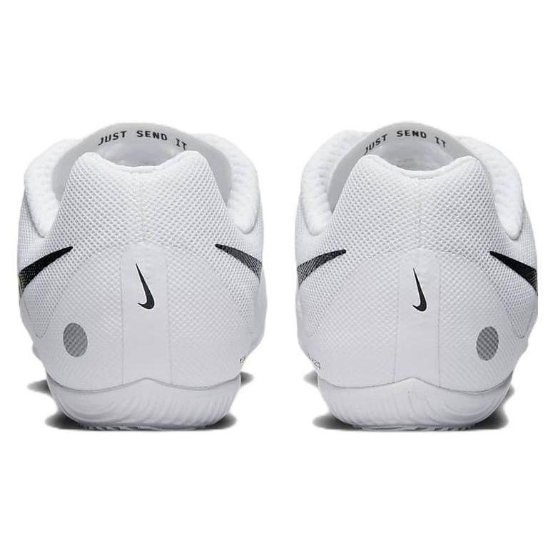 Nike Zoom Rival Multi-Event Белые Черные кроссовки унисекс Металлик-Серебристый Чистая Платина DC8749-100