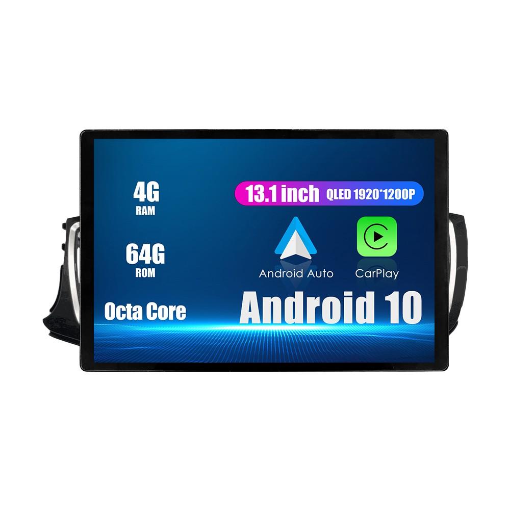 Android Радио 13,1 "Автомобильное стереонавигационное головное устройство Мультимедийный плеер GPS для Isuzu D-Max Mu-X 2018-2021