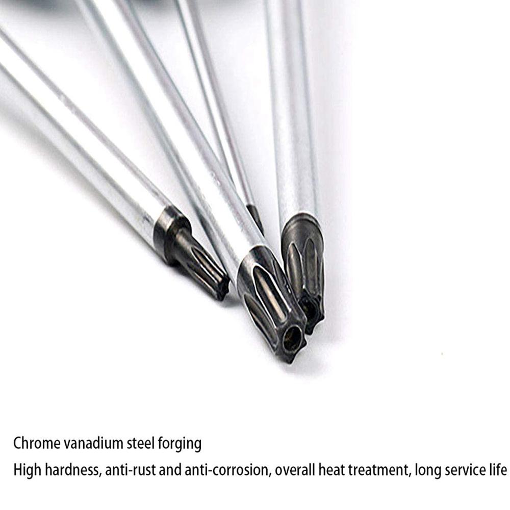 Набор DIY ручных инструментов T8 T9 T10 Torx Отвертка Инструмент для ремонта Магнитная отвертка Отвертка Инструмент-водитель