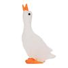 Glowing Swan Resin Craft Tabletop Decor Radiant Miniature Figurine For Home And Office