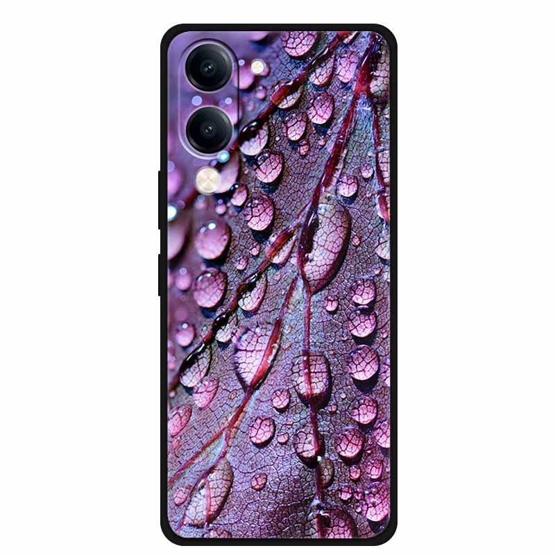 Чехол для Vivo Y29s Чехол для телефона Черный Силиконовый Мягкий Чехол для Vivo Y19s GT Чехол 6.74" Корпус Пылезащитный Coque VIVO Y19sGT Y29 S 5G