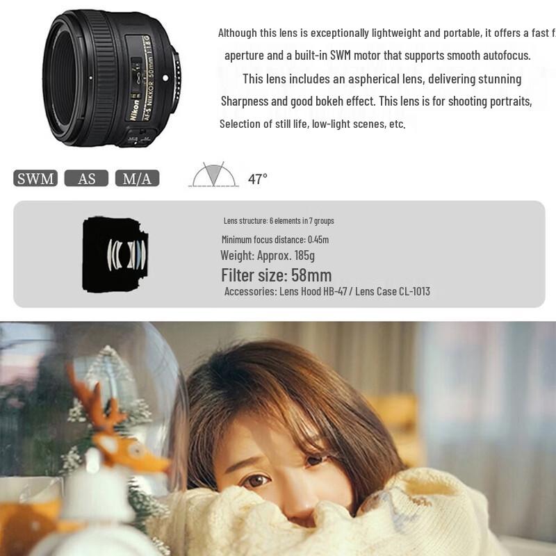 Nikon Фикс-объектив AF-S NIKKOR 85mm f/1.8G