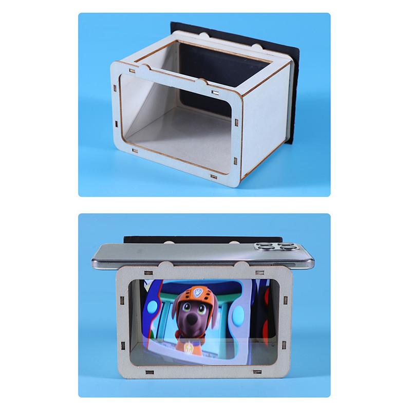 3D Holographic Tv Theater Projector Student Scientific Experiment Handmade Diy Materials