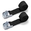 Durable Cargo Straps with Rust Proof Metal Buckle Multi Purpose Tie Down Belt for Car Motorcycle Bicycle Travel Use