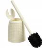 CURVER Toilet Brush + Toilet Container Cream