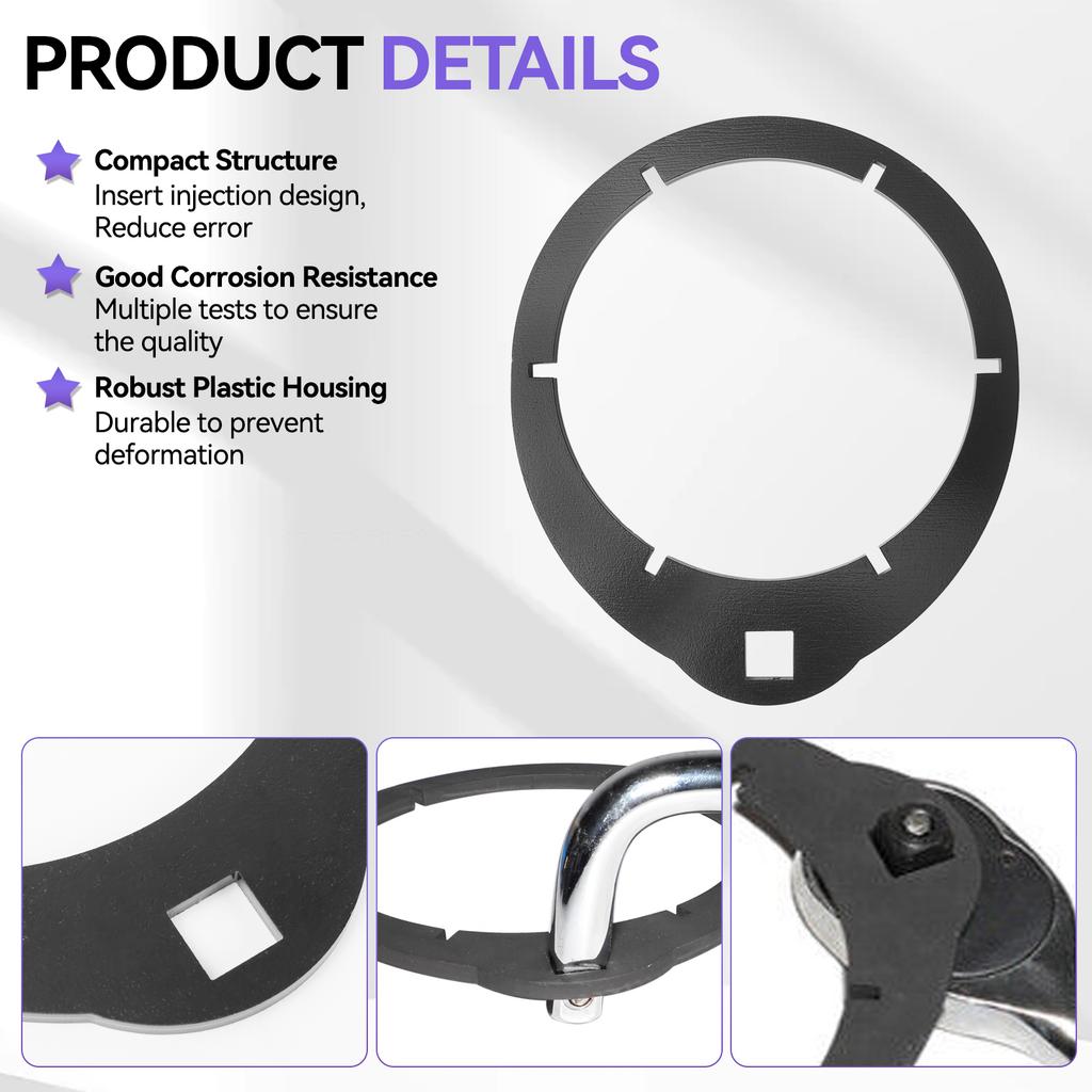 Инструмент для снятия гаечного ключа топливного фильтра автомобиля ПОДХОДИТ для Ford Transit Custom Tourneo TDCi 2.2, эквивалент инструмента ADF125501 207114000100