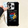 Чехол для телефона с формулой кубика Рубика, имитация математики, для Xiaomi Poco X7 X8 Pro Max X6 X5 X3 F8 Ultra F7 M8 M7 M5S Redmi 15C 15A 15 14C