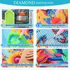 5D Diamond Painting Autumn Girl with Lantern Diamond Art DIY Craft Kit Home Wall Decor