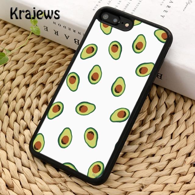 Cute Avocado Fruits Phone Case Cover For iPhone 17 Air 16 15 14 plus 12 13 pro max coque Shell Fundas